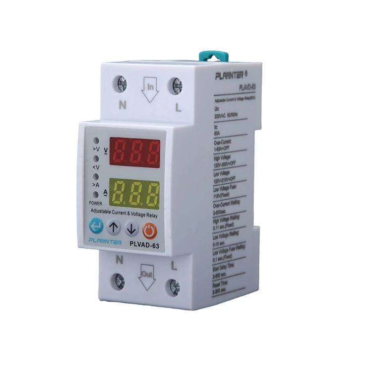 63A регулируем протектор за напрежение и ток