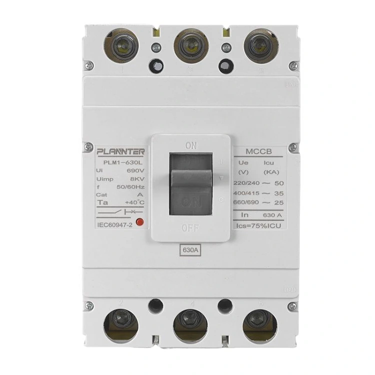 Индустриален AC формован прекъсвач на корпуса